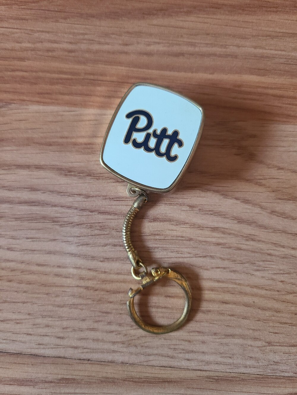 Vintage Pitt Music Box Keychain